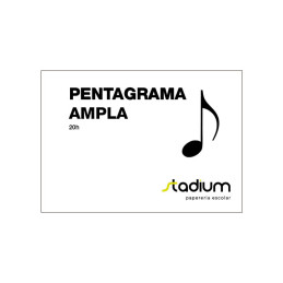 CUADERNO DE MÚSICA STADIUM...