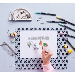 ESTUCHE 6 ROTULADORES...