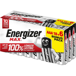 PACK 18+6 PILAS ENERGIZER...