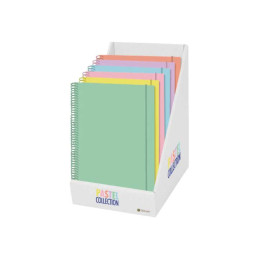 PACK 12 CUADERNOS A5 PASTEL...