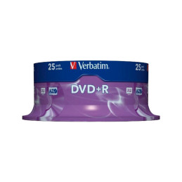 BOBINA 25 DVD+R 16X 4.7GB...