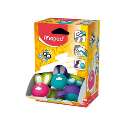 CAJA 20 GOMAS MAPED "CROC...