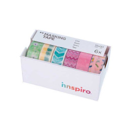 SET 6 CINTAS WASHI TAPE...